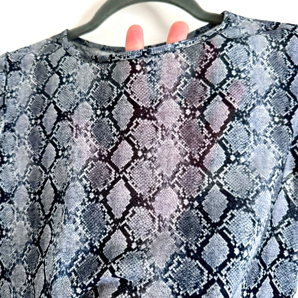 Vintage Semi-sheer Snakeprint (Python) Matching Set - Picture 5 of 8